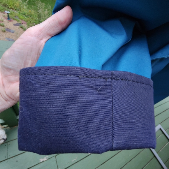 London Fog Vintage Maincoat Teal Size 10 - Picture 3 of 10